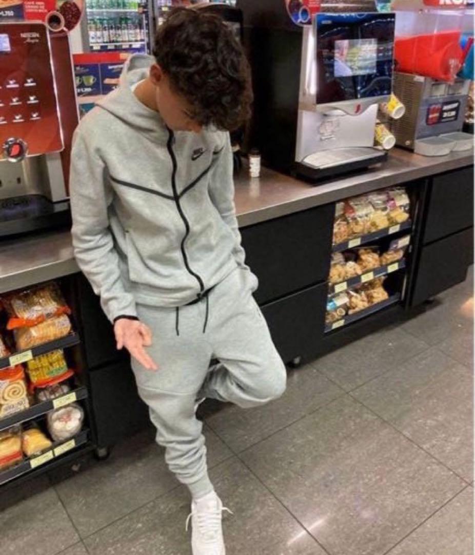 廃盤 NIKE 旧テックフリースセットアップ US M グレー 美品 プレ値8万