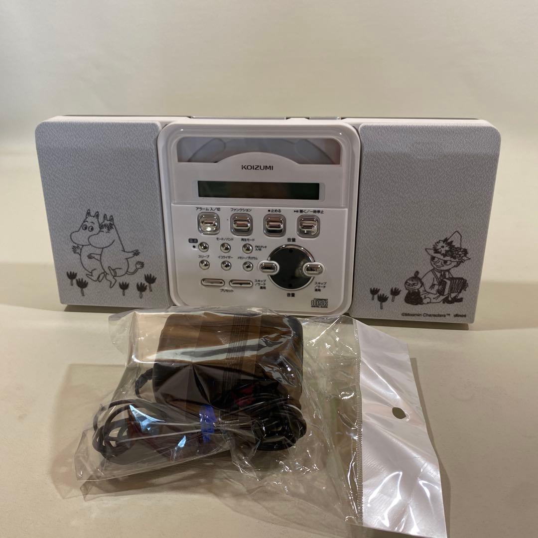 コイズミ　ステレオCDシステム　ムーミンコラボ　SAD-4343