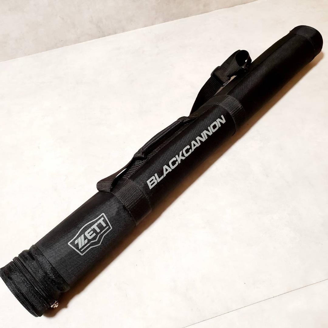 【良品】ZETT ゼット ブラックキャノン グレート 軟式バット 84cm