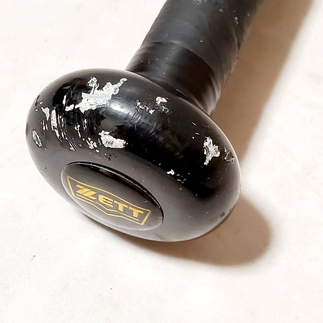 【良品】ZETT ゼット ブラックキャノン グレート 軟式バット 84cm