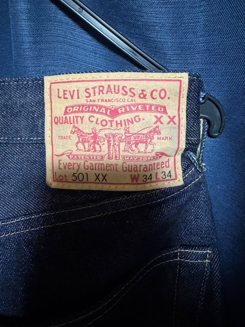 リーバイス VINTAGE CLOTHING 501XX 1955 W34