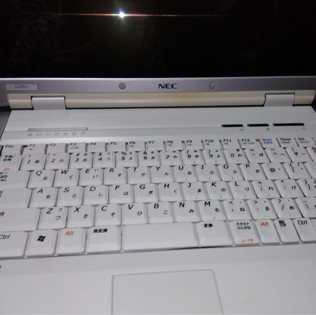 Windowsノート本体 NEC LaVie PC-LL 550JG