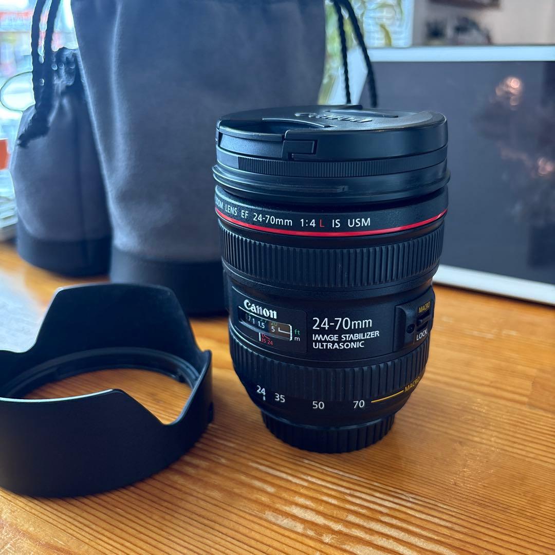 Canon EF24-70mm F4L IS USM 中古品
