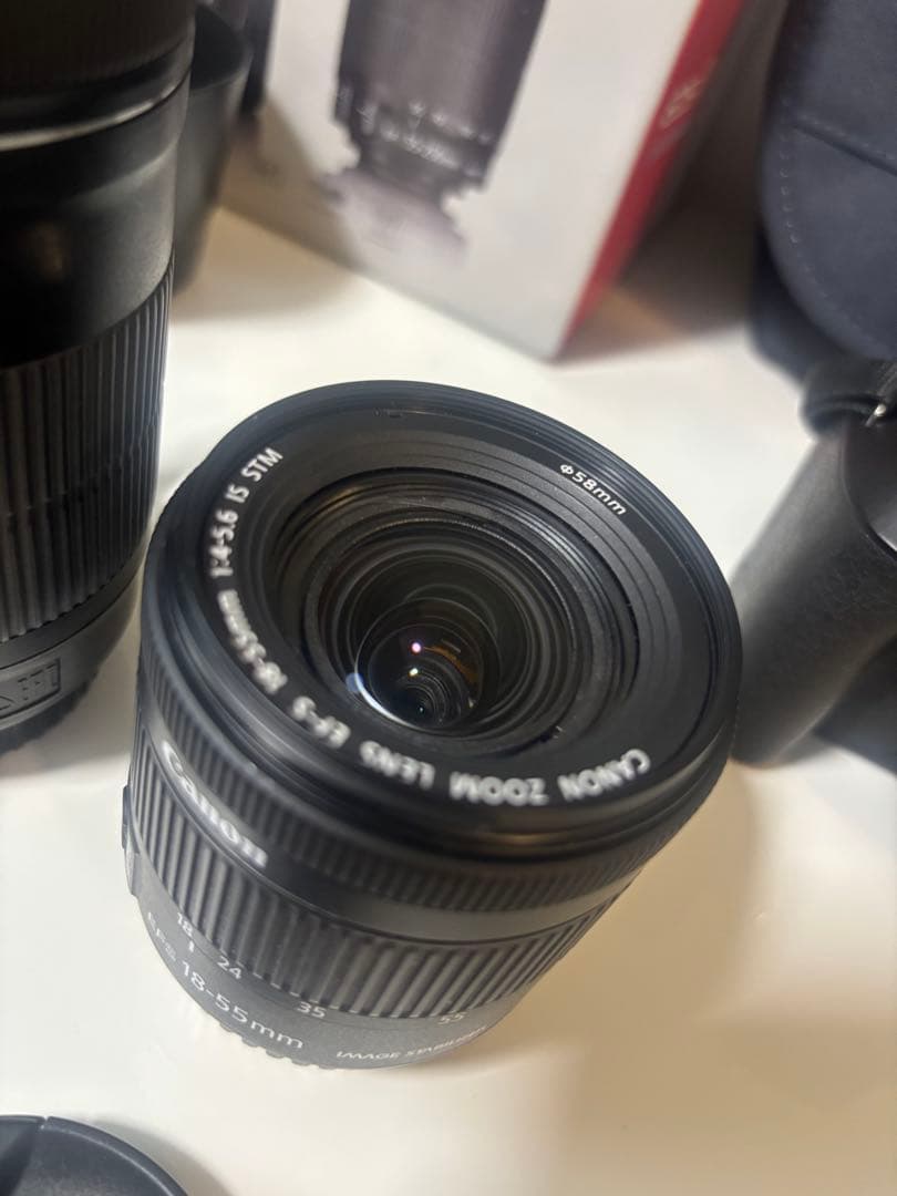 超美品 【Canon EOS Kiss X10 ダブルズームキット】