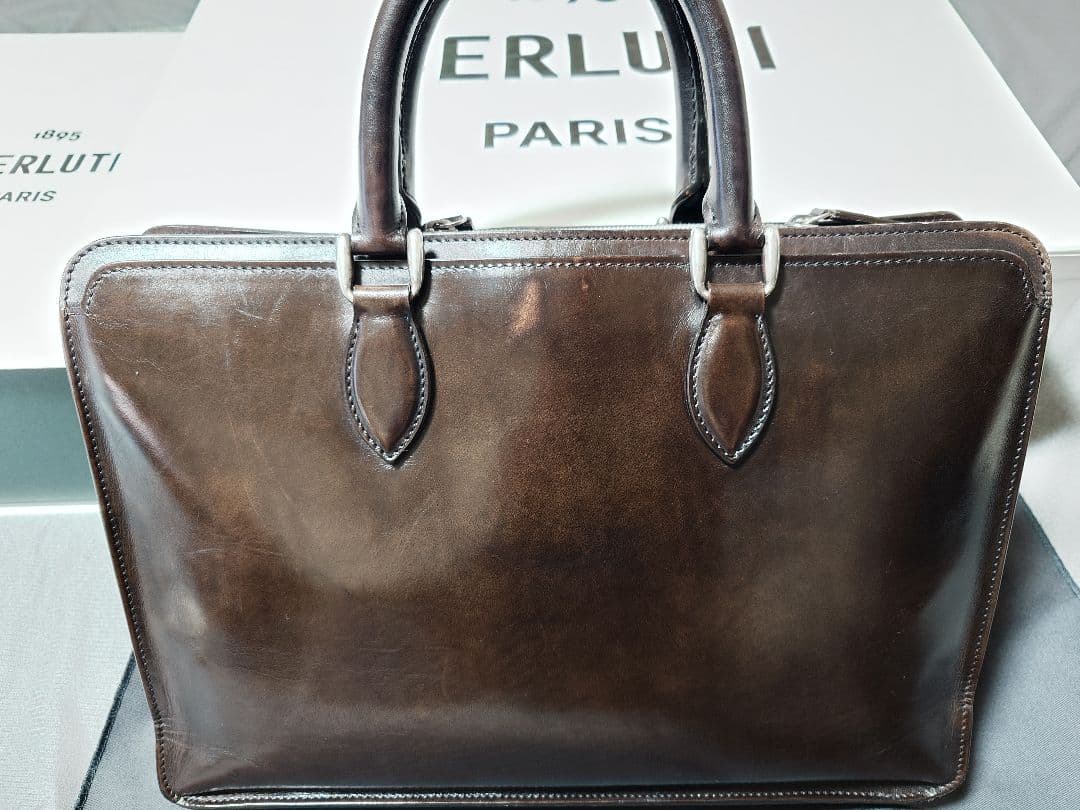 Berluti ベルルッティ　アンジュール　ビジネスバック