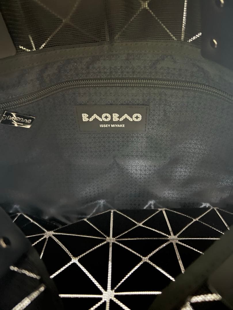 BAOBAO ISSEY MIYAKE トートバッグ ブラック　バオバオ