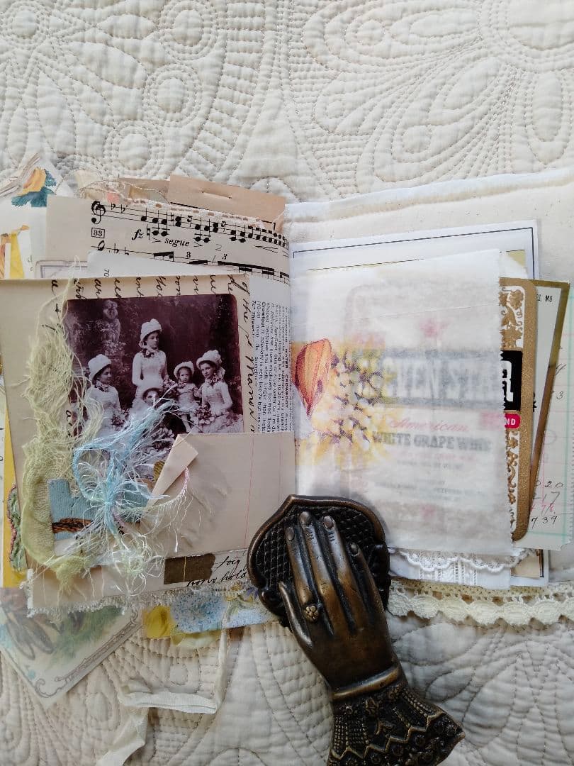 ヴィンテージ手作りジャーナル Old days 10