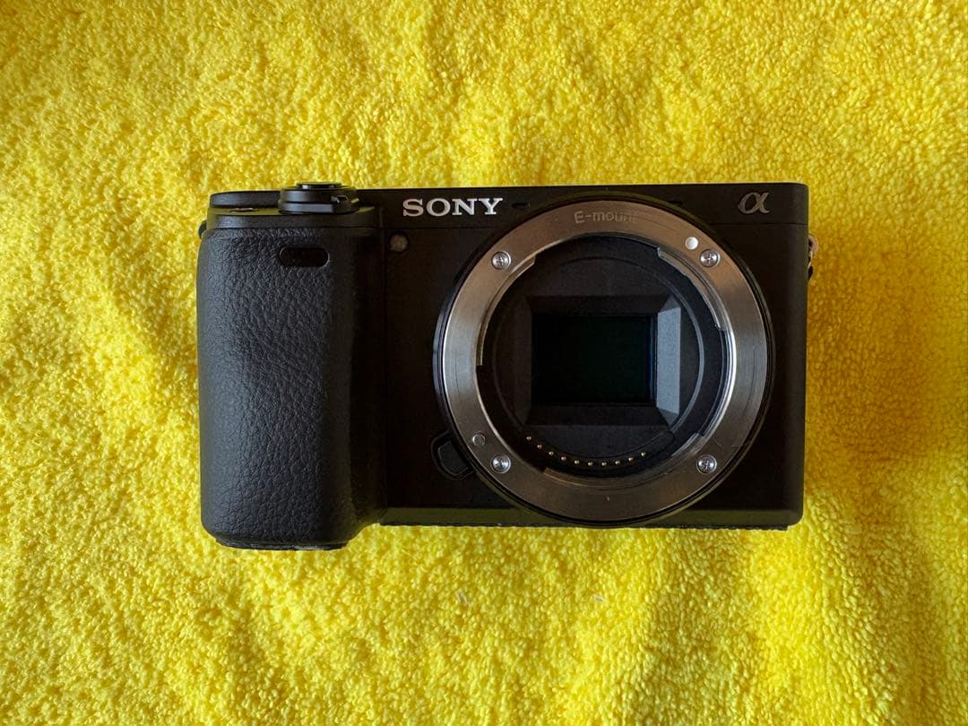 【極美品】α6400 ボディ シャッター637回 元箱・付属品・予備電池多数