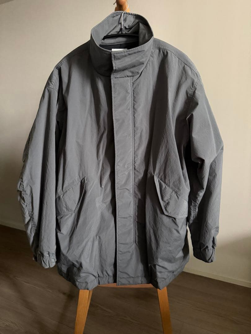 ATON TECHNO COTTON | リサイクルウールパテッドショートモッズ