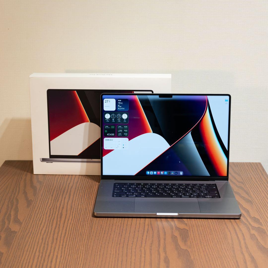 【美品・箱有り】MacBook Pro 2021 16インチ スペースグレイ