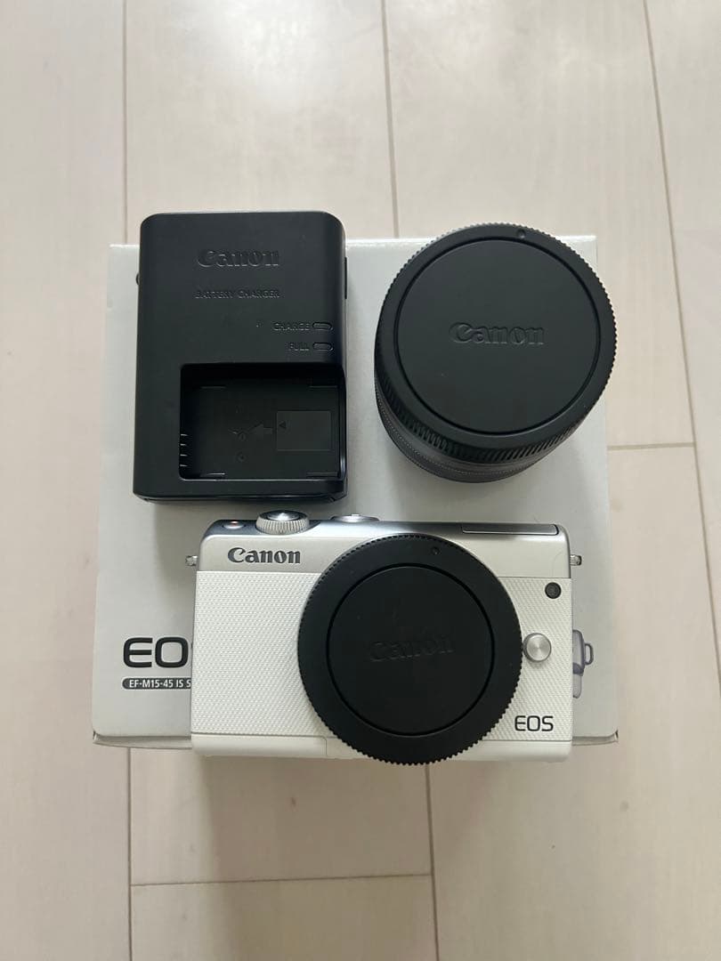 Canon EOS M100 ホワイト ミラーレス一眼 本体