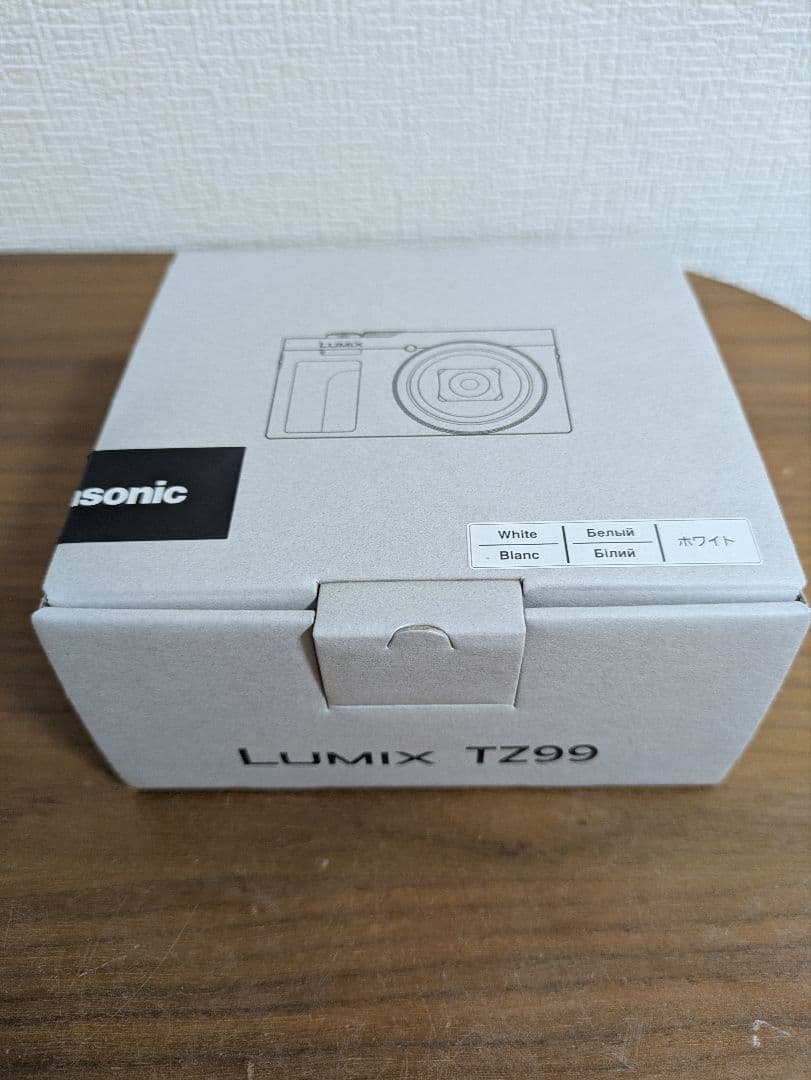 Panasonic LUMIX TZ99 ホワイト 新品未使用 保証書あり