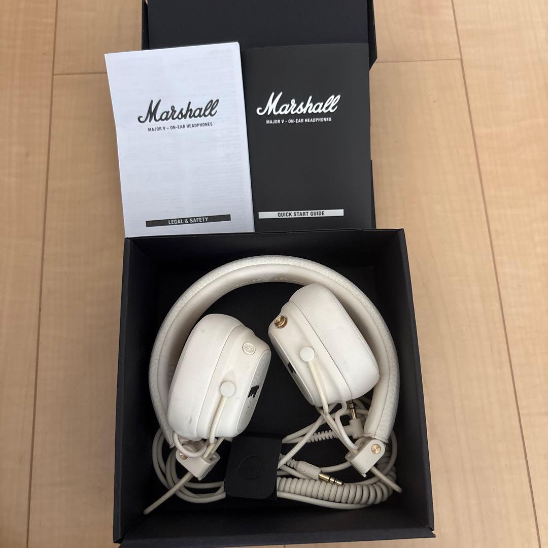 n*o様 Marshall Major V ワイヤレスヘッドフォン ホワイト