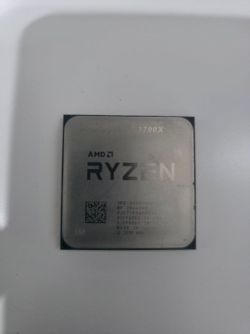 ryzen7 3700x 本体のみ