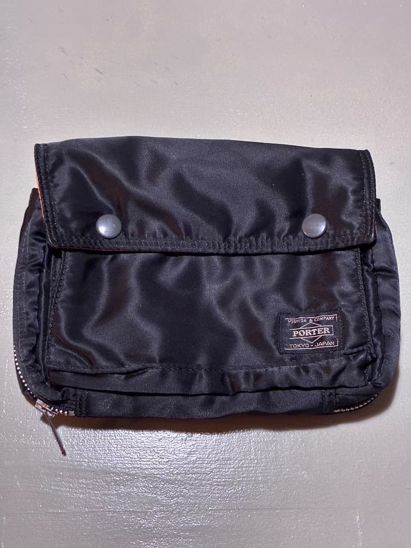 廃盤 希少！ポーター タンカー ブリーフケース＆ポーチ A4収納可能 ブラック
