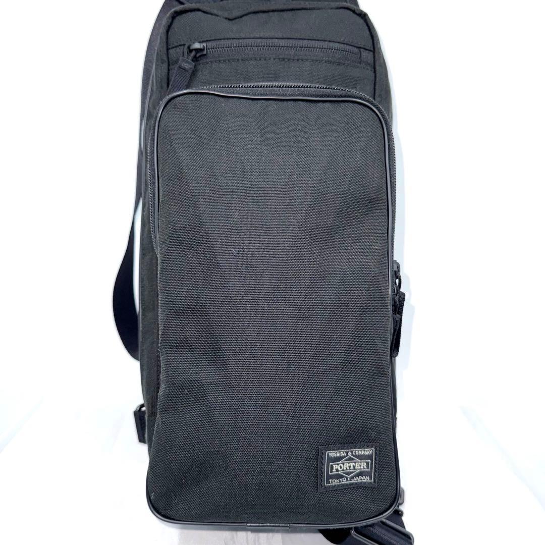 アマリージョ ✨美品✨PORTER ポーター ボディバッグ ブラック