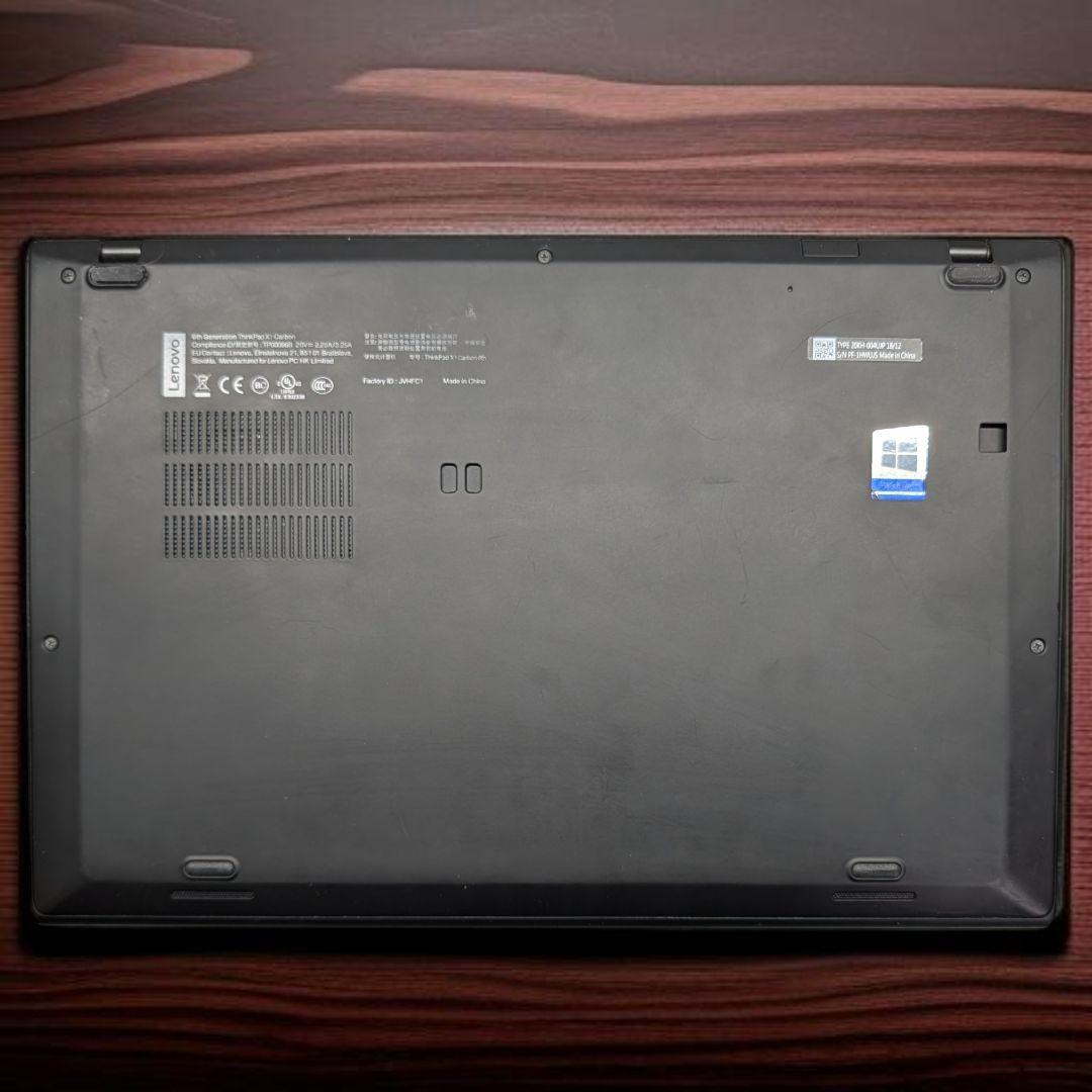 Windowsノート本体 Lenovo ThinkPad X1 Carbon Core i5 8250U