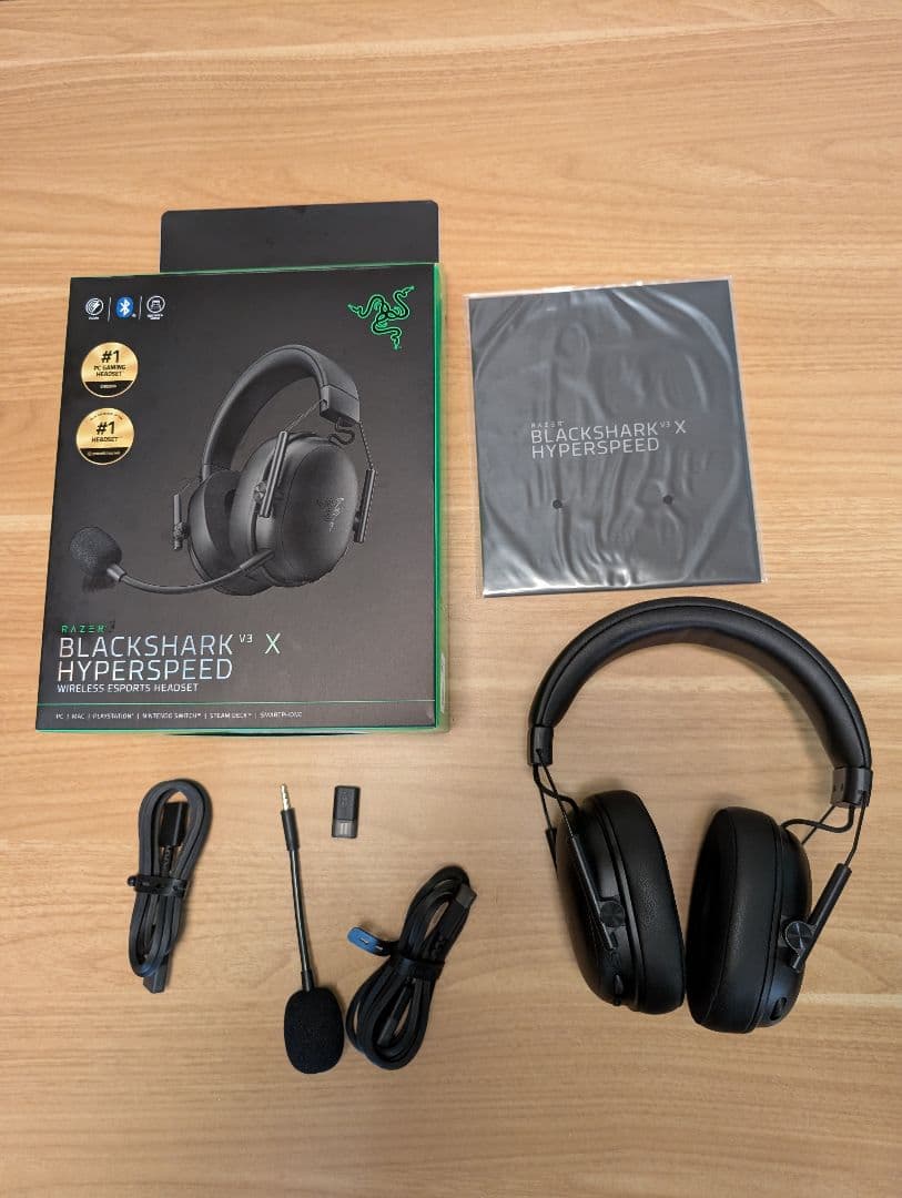 ヘッドセットBlackShark V3 X HyperSpeedワイヤレス＋有線