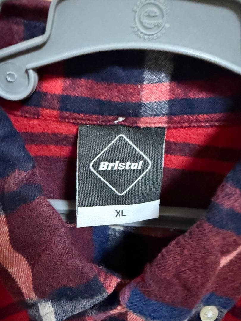 Bristol チェック柄ネルシャツ XL