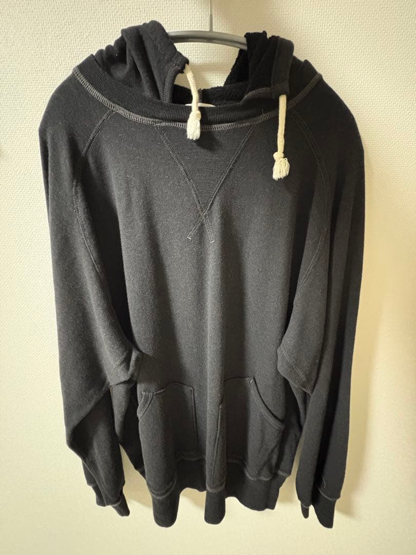 トップス 24ss NICENESS Silk Sweat Hoodie CORGAN M