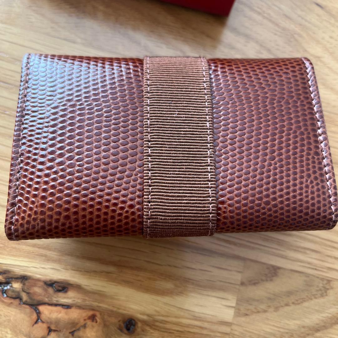 ちょこぴーなっつさん専用Salvatore Ferragamo キーケース タン