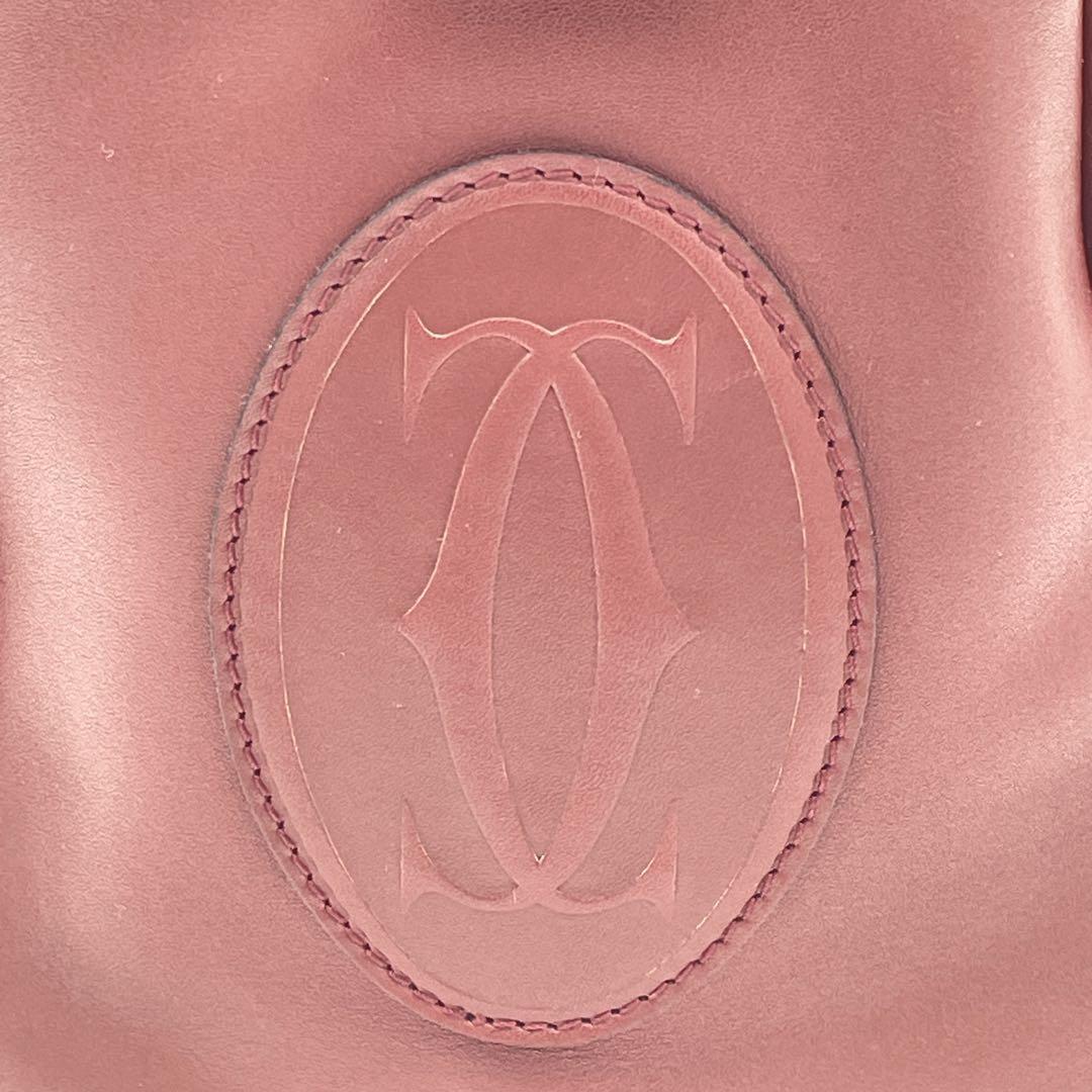 ✨️美品✨️ カルティエ マストライン ボストン バッグ レザー ボルドー