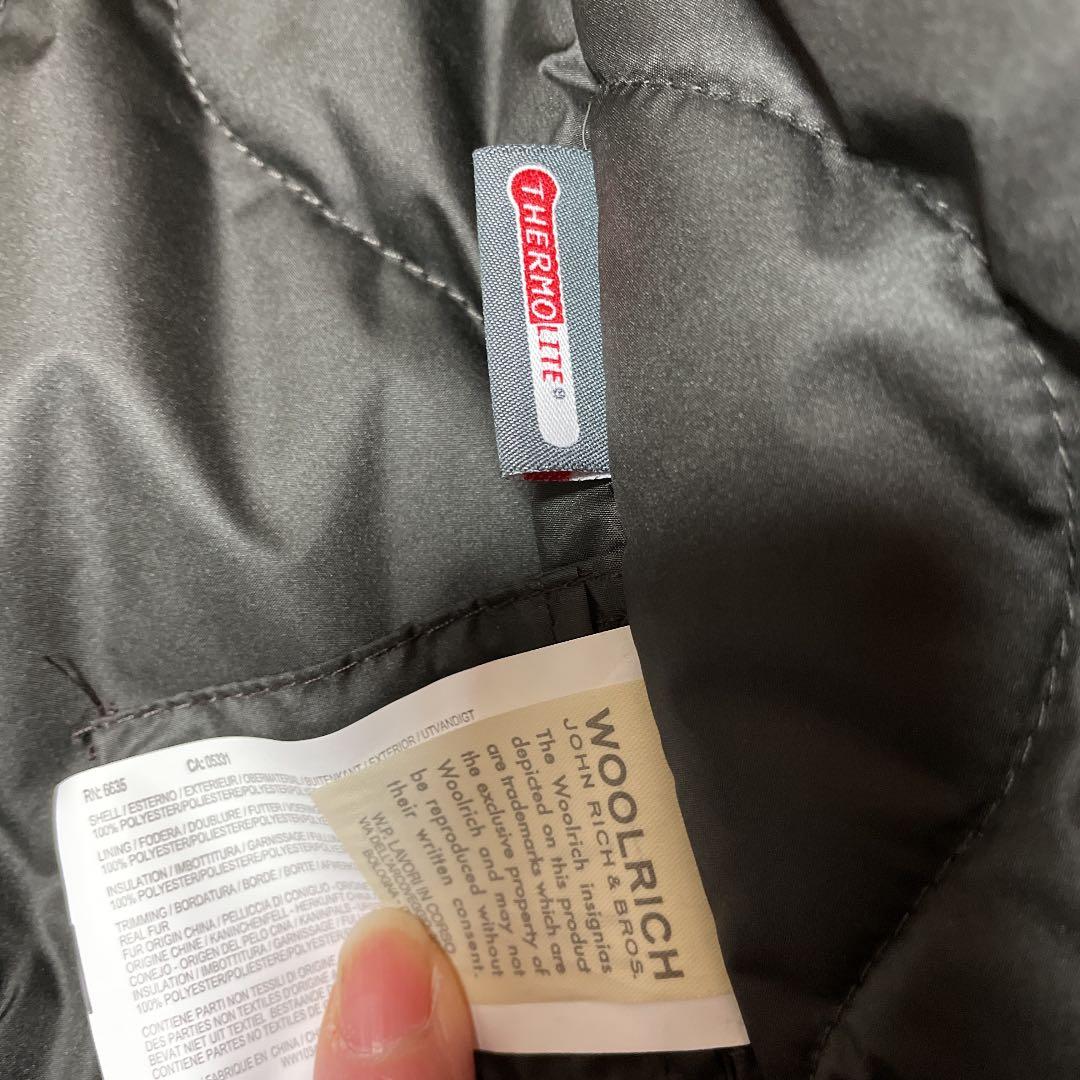 最終値下げ ウールリッチ コート 焦げ茶