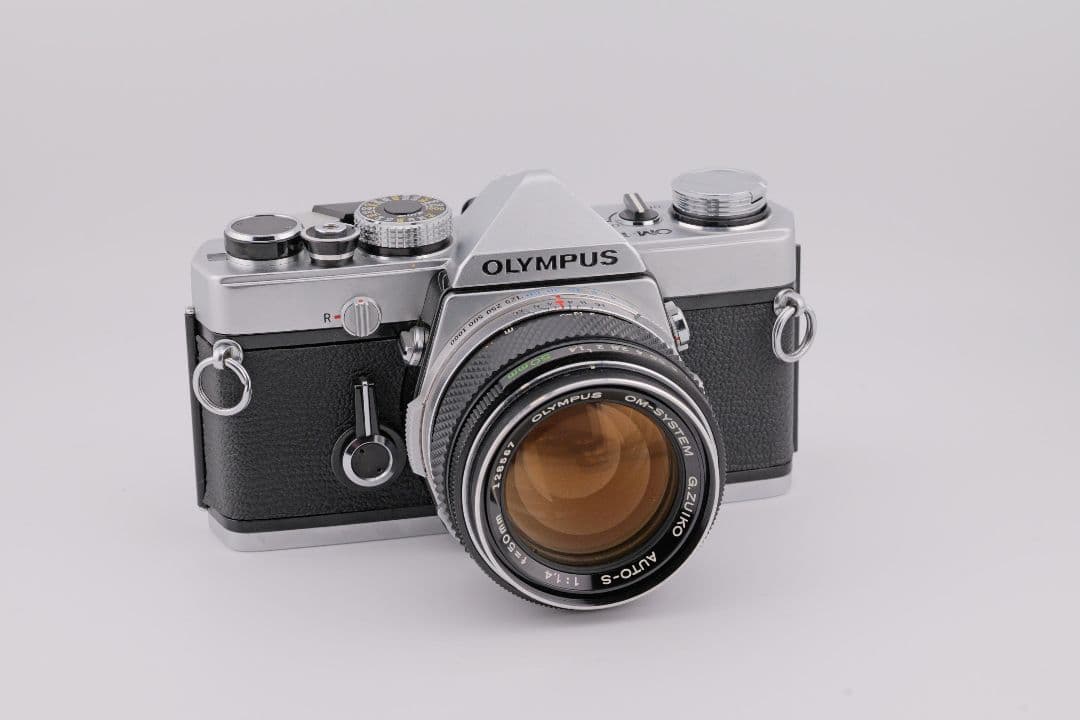 フィルムカメラ Olympus OM-1 + Zuiko 50mmF1.4