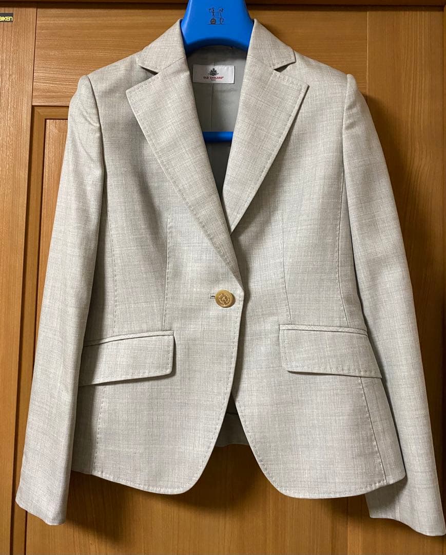 OLD ENGLAND ライトグレー セットアップ　3点セット