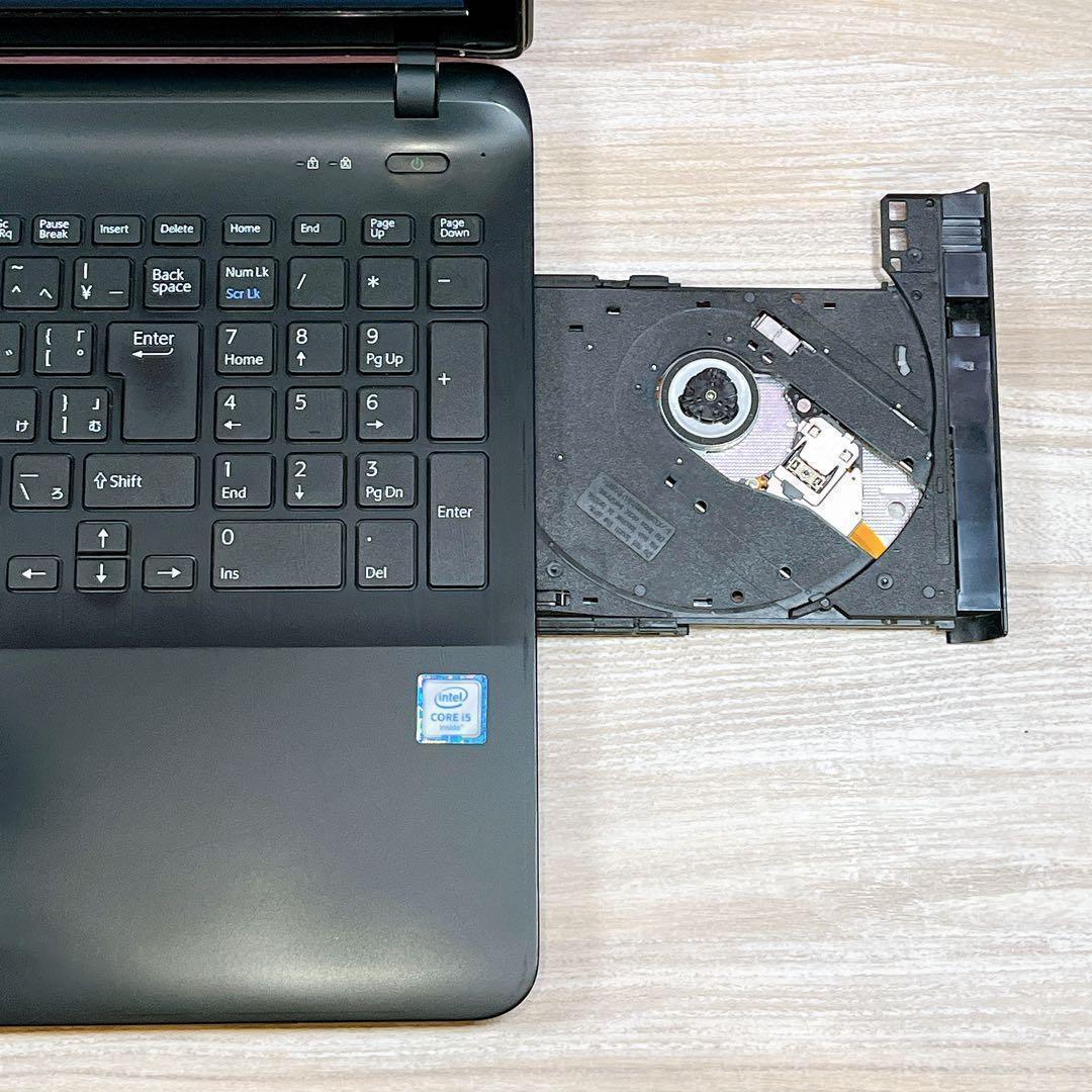 VAIO✨Win11✨6世代Corei5✨カメラ✨SSHD✨設定済ノートパソコン