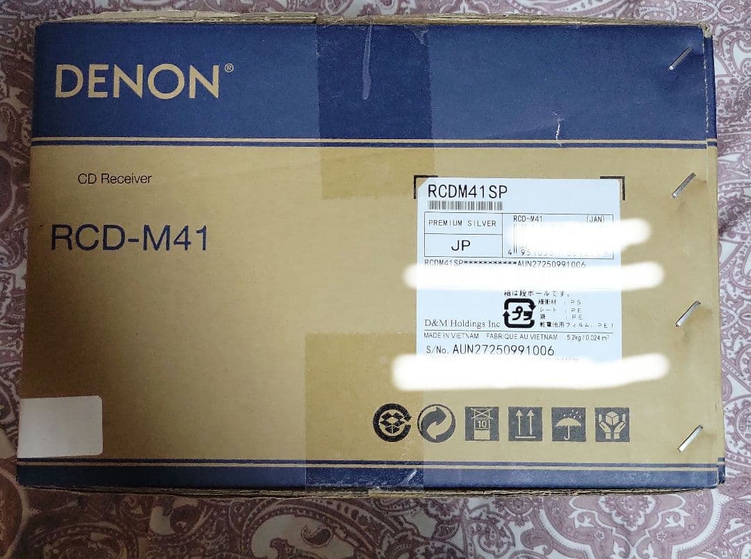 DENON RCD-M41 CDレシーバー　デノン　オーディオ