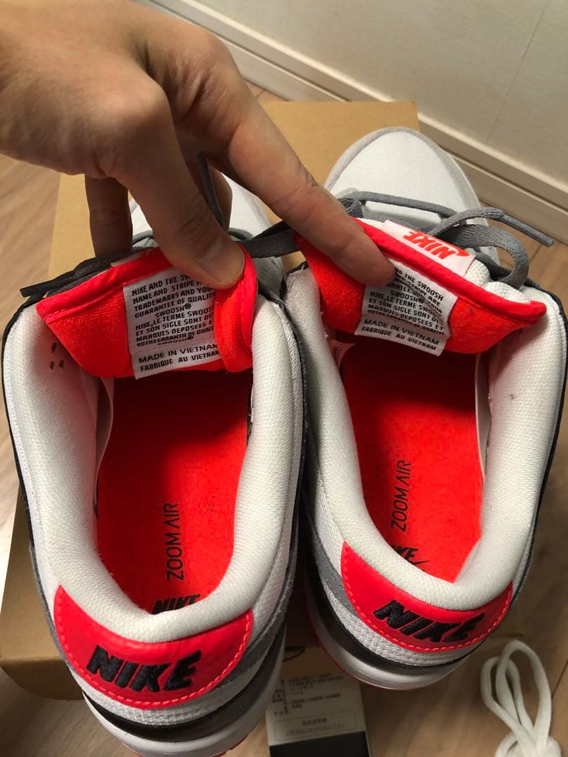 Nike SB Dunk Low インフラレッド 27.5