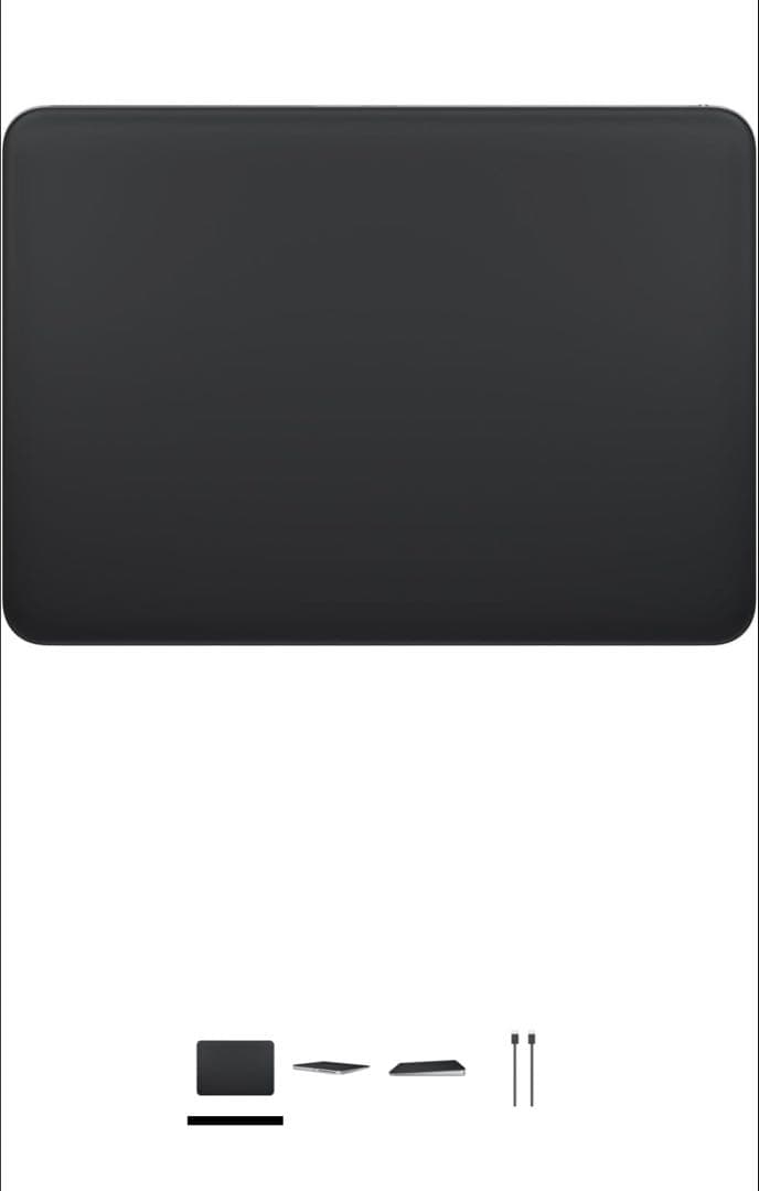 アップル マジックトラックパッド USB-C 黒