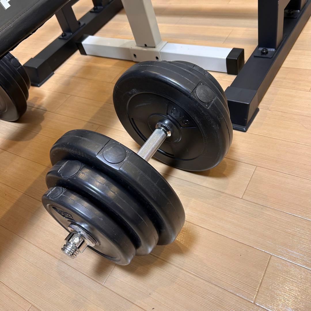 【ホームジムセット】ダンベル種目もバーベル種目もできます！