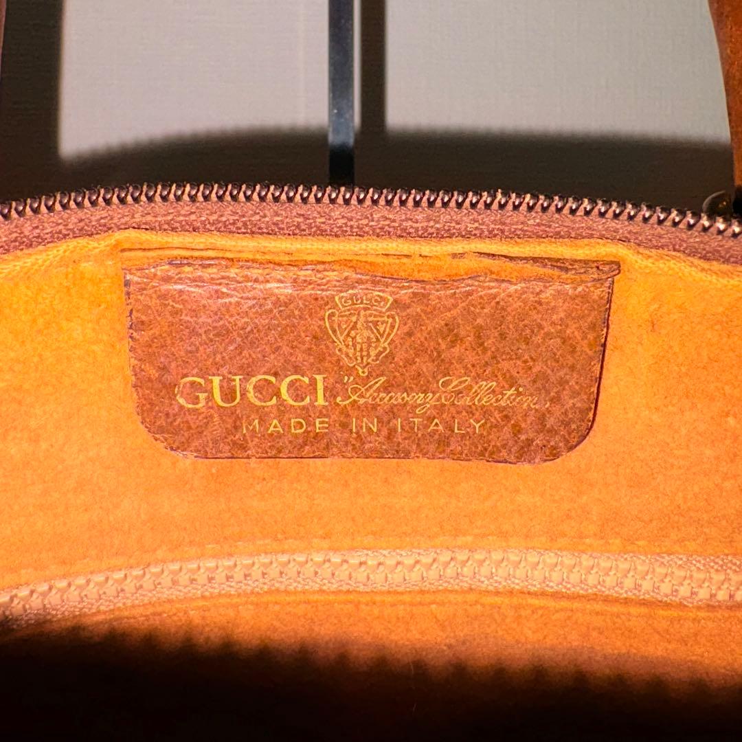 GUCCI グッチ GG ボストン オールドグッチ 総柄 ミニボストン 大容量