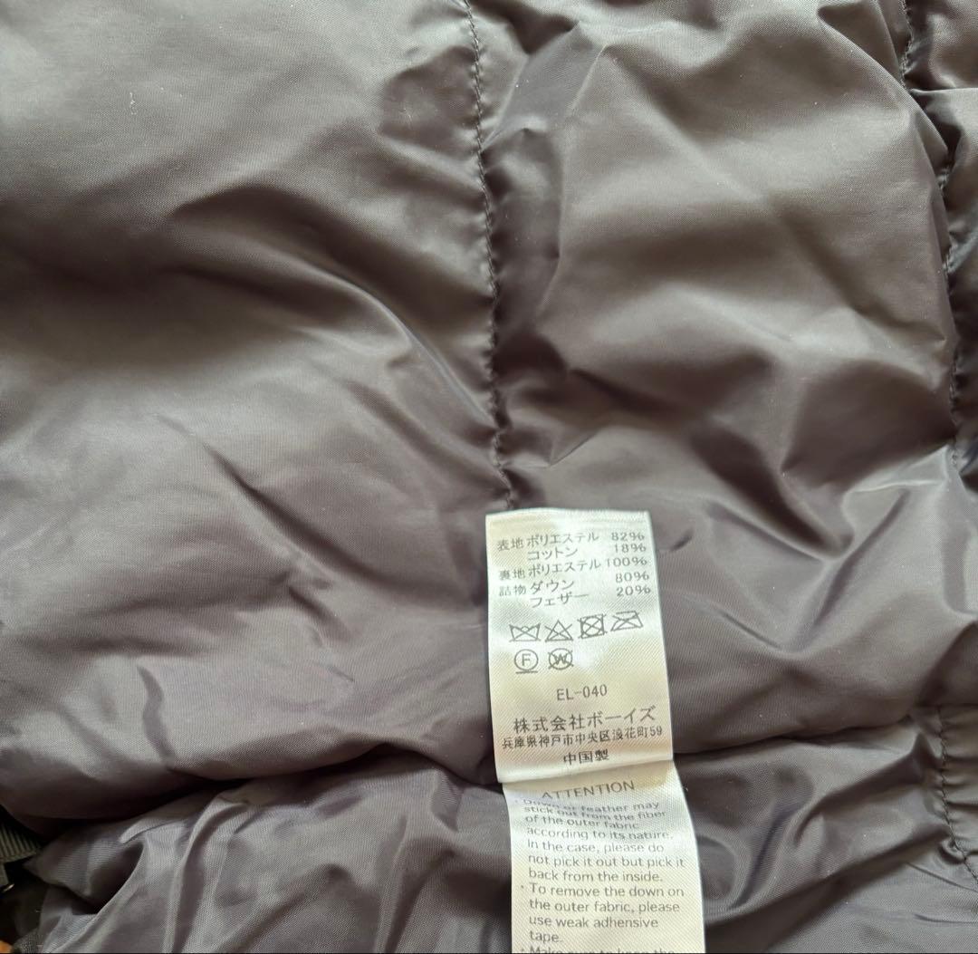 ダントン レディース ダウンフーディージップジャケットDT-A0198 LAS