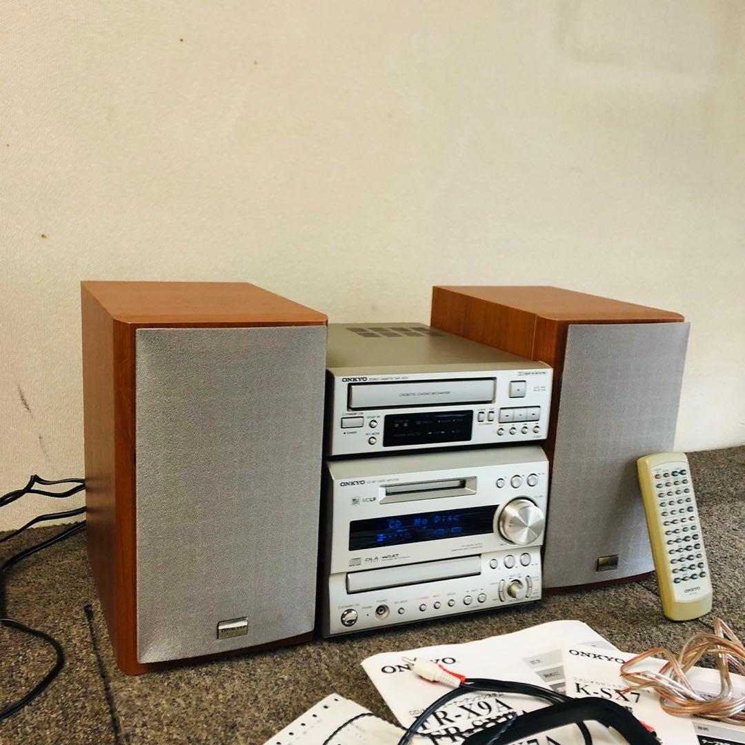 F84✨ONKYO ミニコンポセット CD/MDチューナーアンプシステム