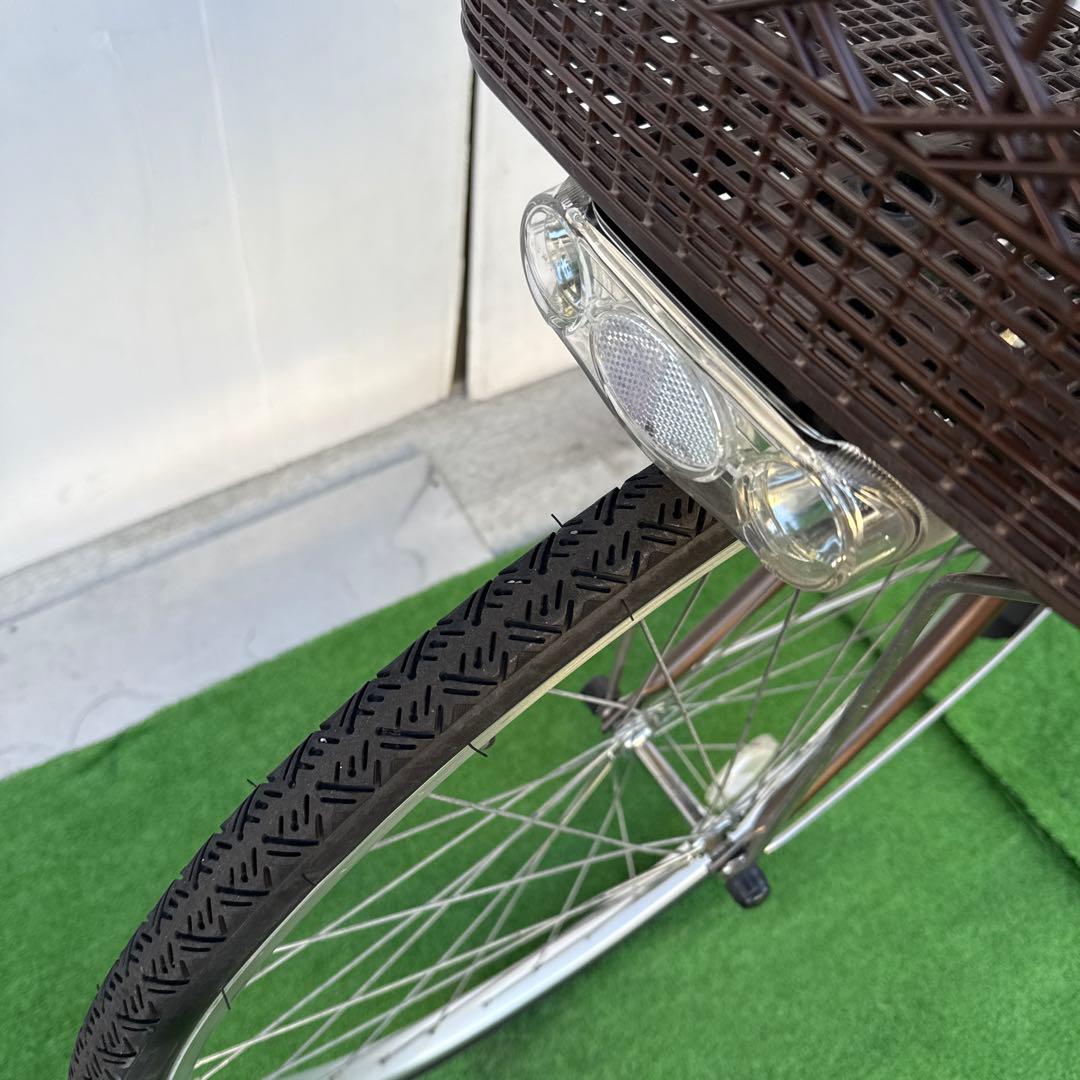 panasonic パナソニック電動アシスト自転車26インチ8.9Ah ブラウン