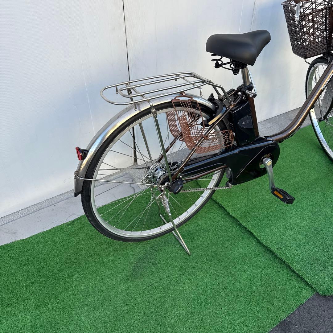 panasonic パナソニック電動アシスト自転車26インチ8.9Ah ブラウン