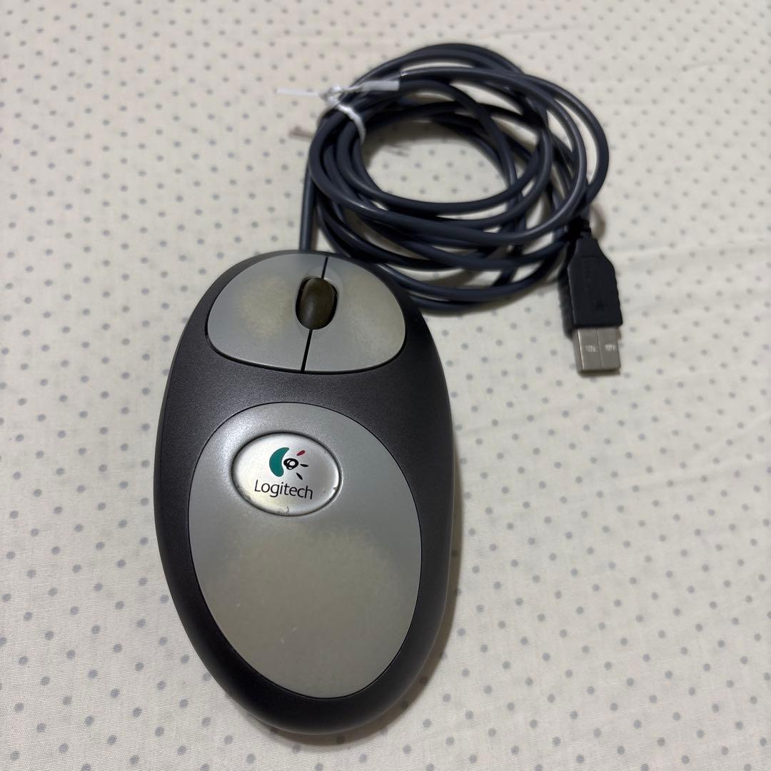 Logitech Mouseman デュアルオプティカルマウス M-BL63B