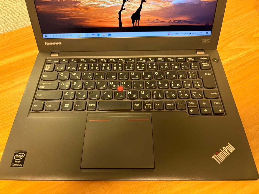 Windowsノート本体 ThinkPad X240 i7-4600U/8GB/500GB HDD