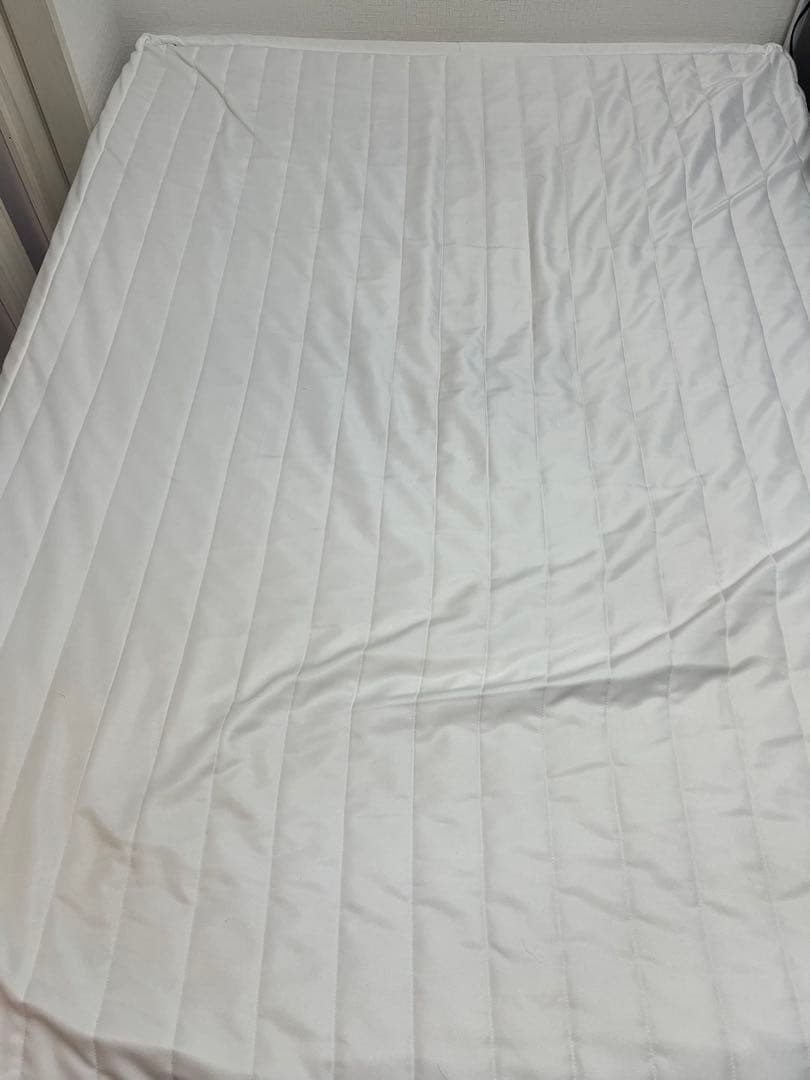 ち*ろ様 ほぼ未使用　5/10まで　無印　脚付マットレス　ポケットコイル　ダブル