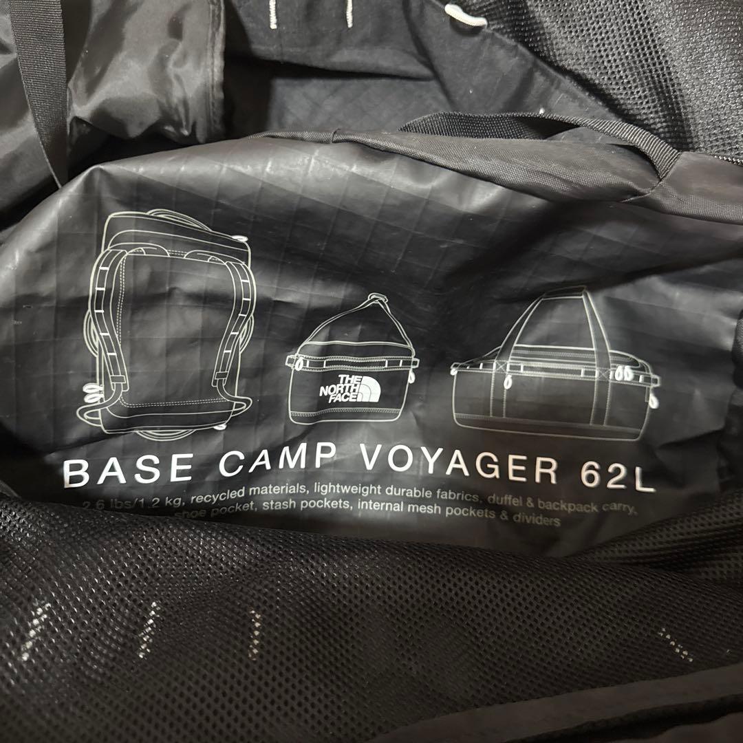 旅行かばん・小分けバッグ THE NORTH FACE BASE CAMP VOYAGER 62L