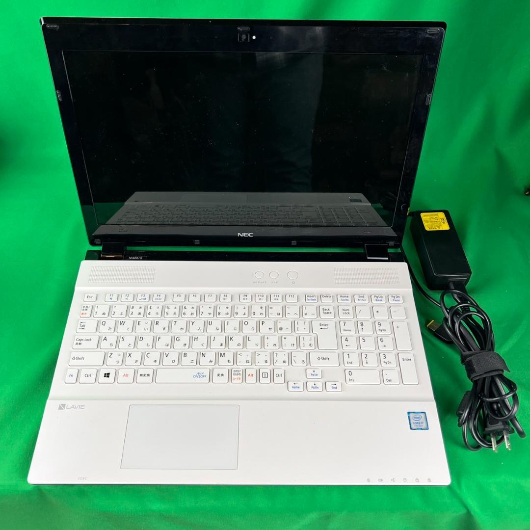 NEC　ノートパソコン　NS600/G　windows10　初期化済み
