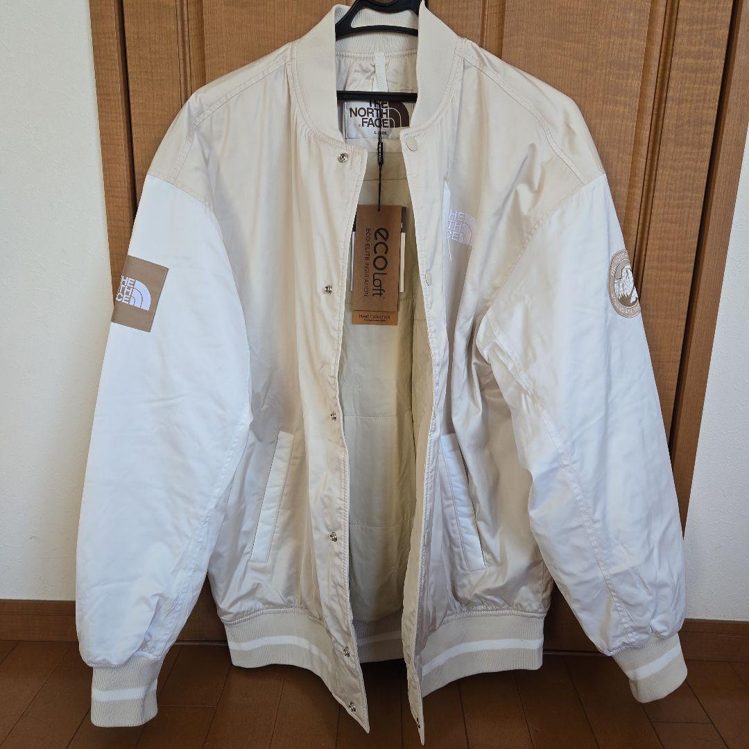 ノースフェイスTHE NORTH FACE ホワイト スタジャンブルゾン新品
