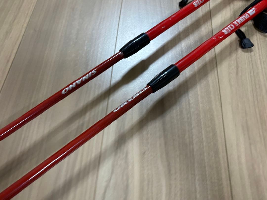 ★お洒落★シナノ　スキーポール ストック 収縮ポール　調整可能　デモ　技術選
