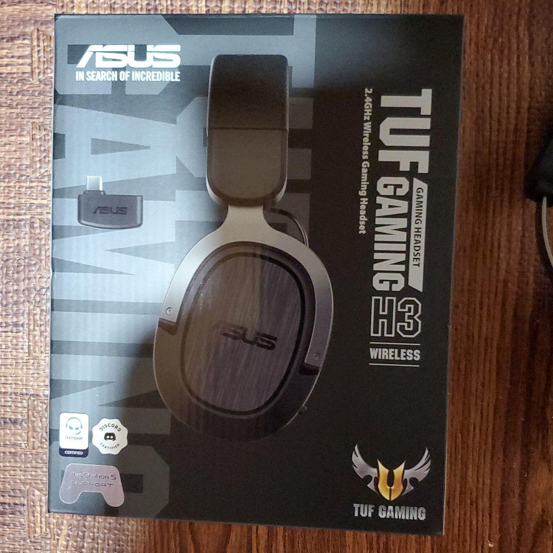 ヘッドホン TUF GAMING H3 WIRELESS