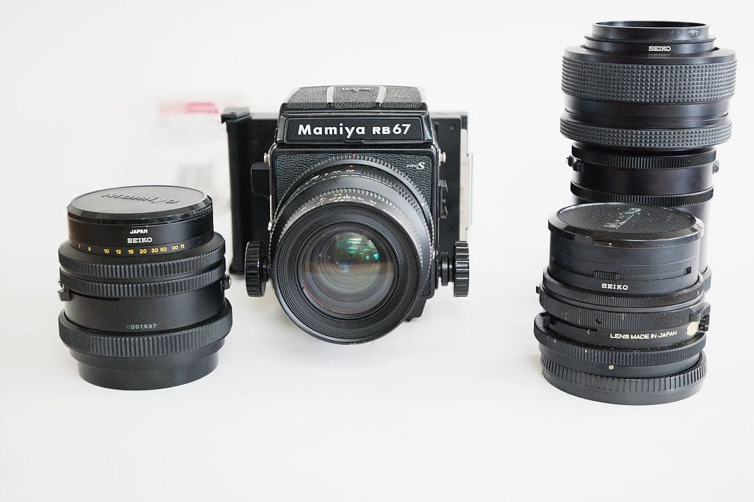 Mamiya RB67prosレンズ4本　良品　おまけ大量