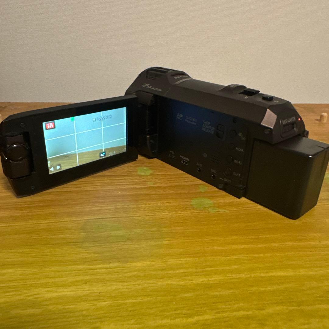 【値下8/17終了】 Panasonic HC-WX995M デジタル4Kビデオ