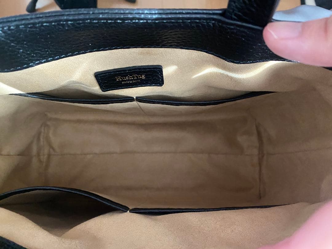 FlushTug ブラック トートバッグ　胡蝶しのぶ